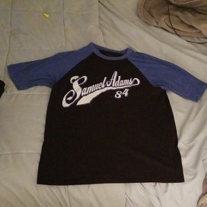 Samuel adams quarter length sleeve baseball womens